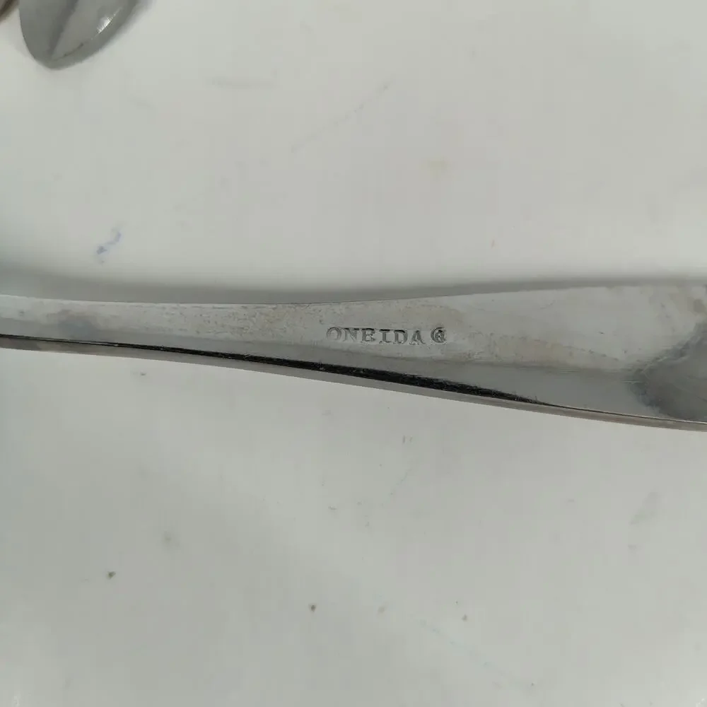 5X Tsp Oneida MOONCREST JENNIFER LUANN TRISTA Stainless TEASPOONS Flatware